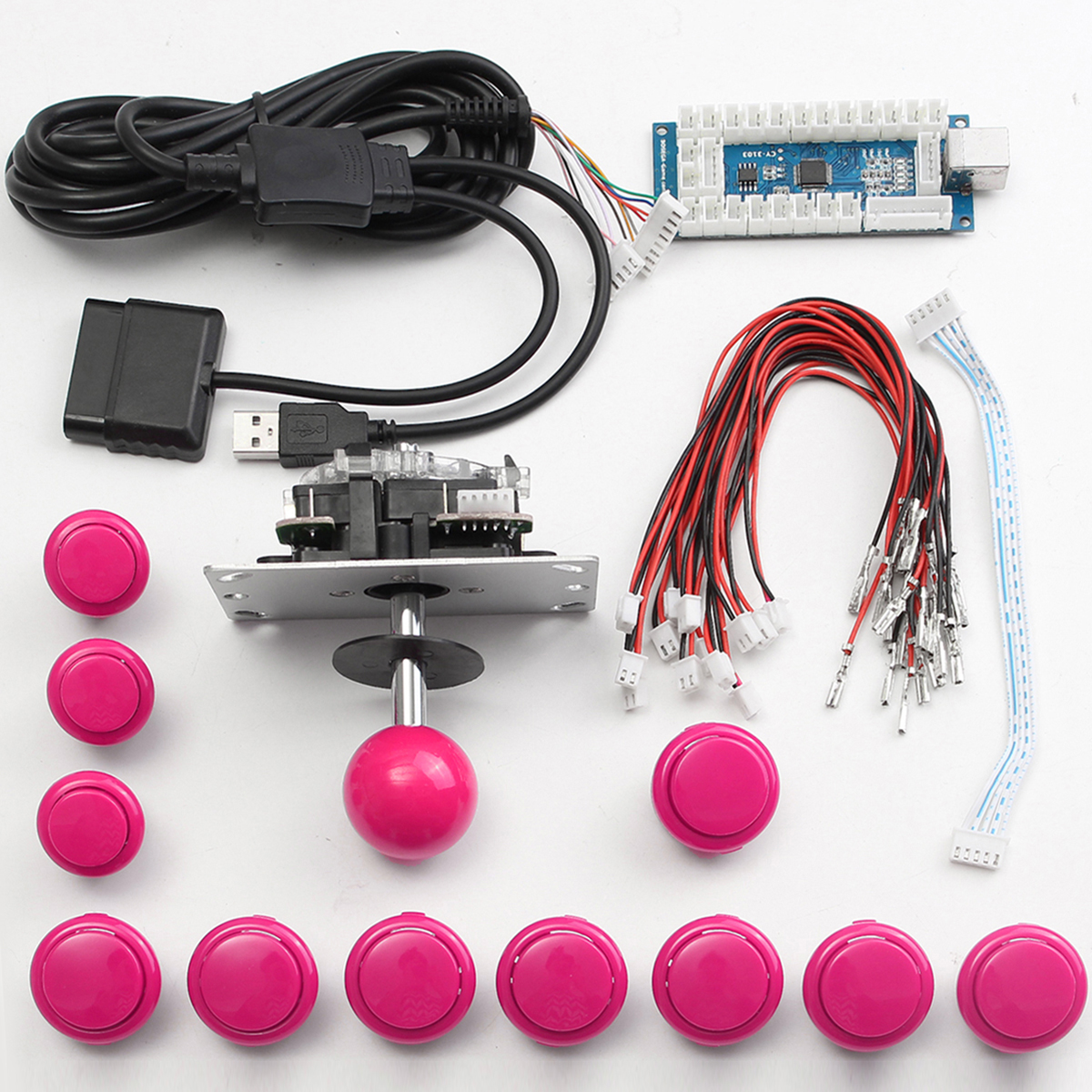 joystick setting usb Gadgets Replacement USB Kits DIY Part  Other Arcade Set