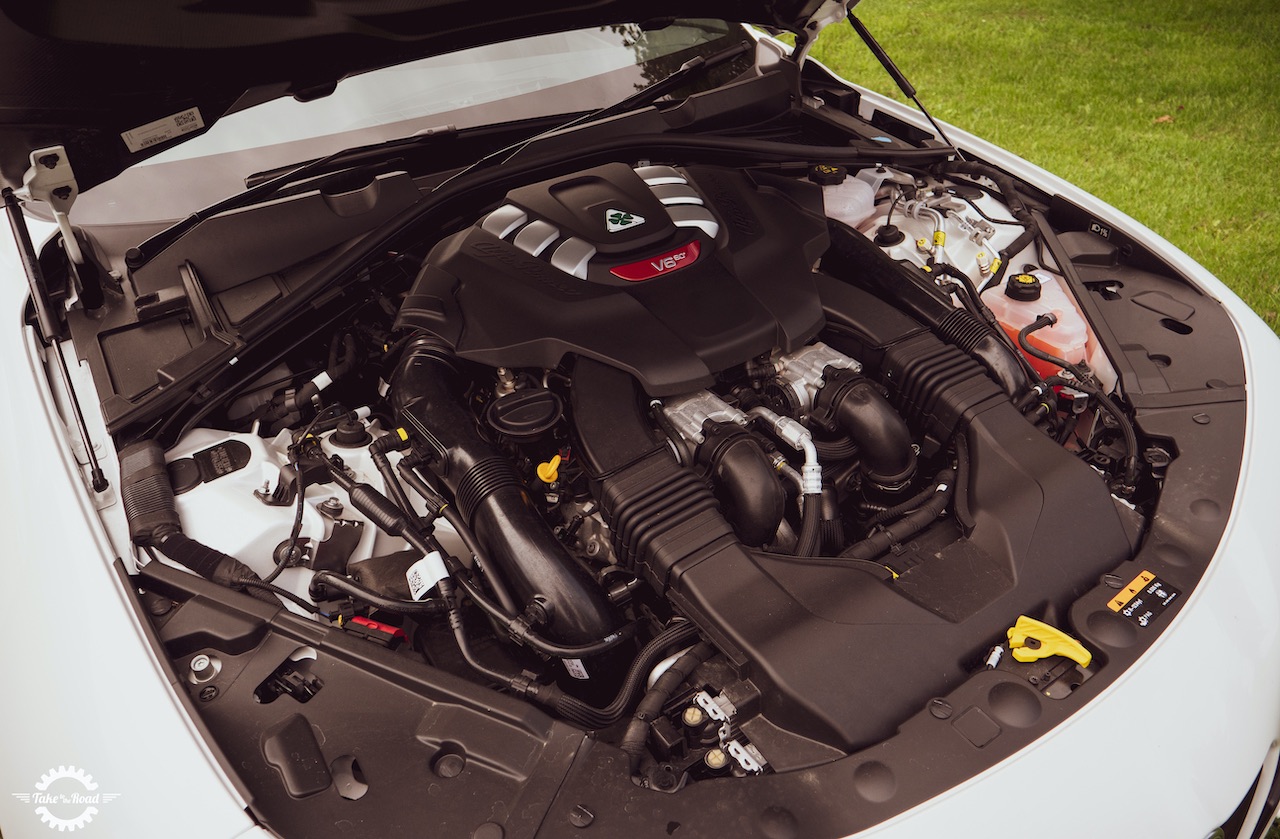 Adoration à l'autel de l'Alfa Romeo Giulia Quadrifoglio