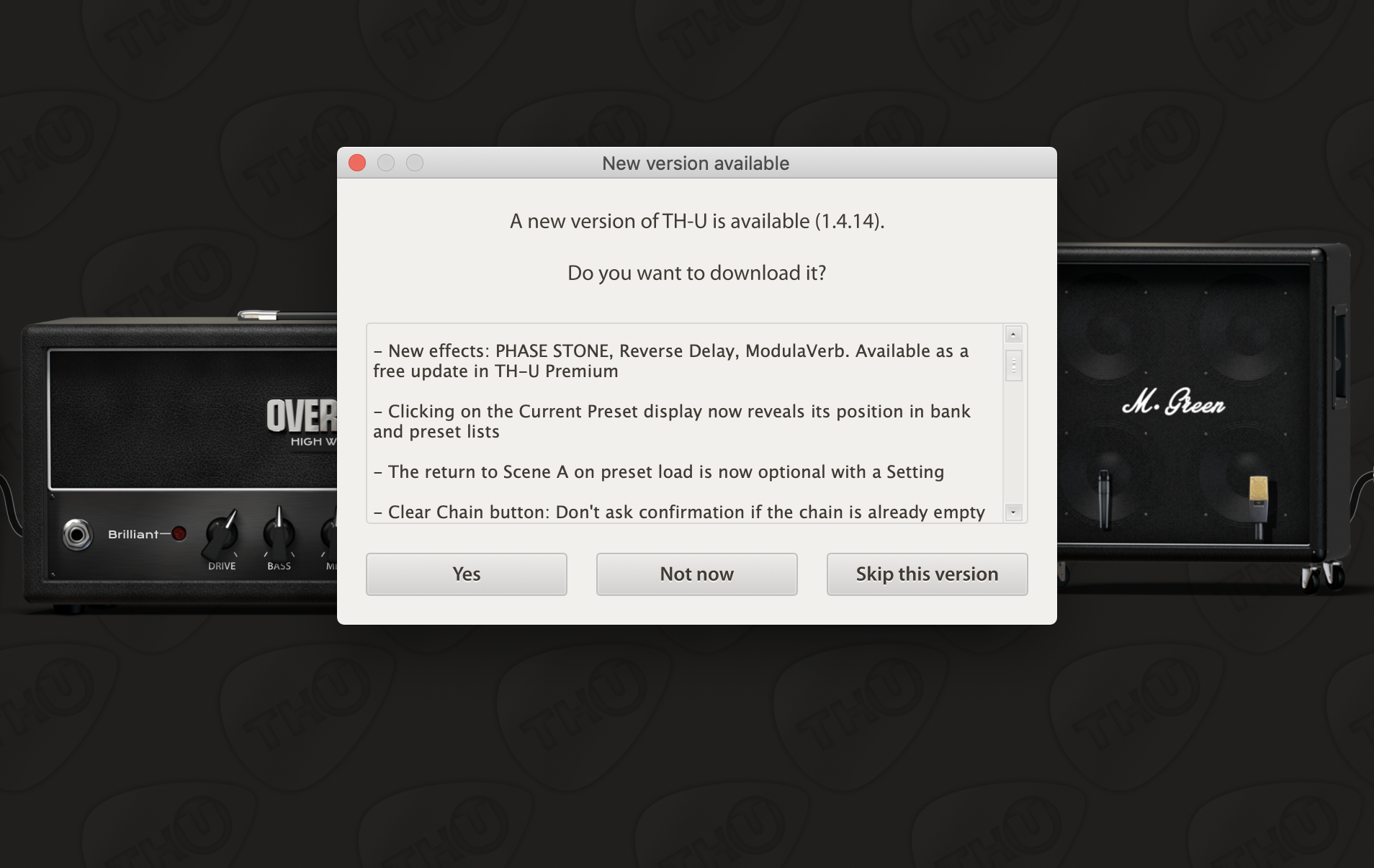 Overloud TH-U Premium 1.4.20 + Complete 1.3.5 download the new for mac