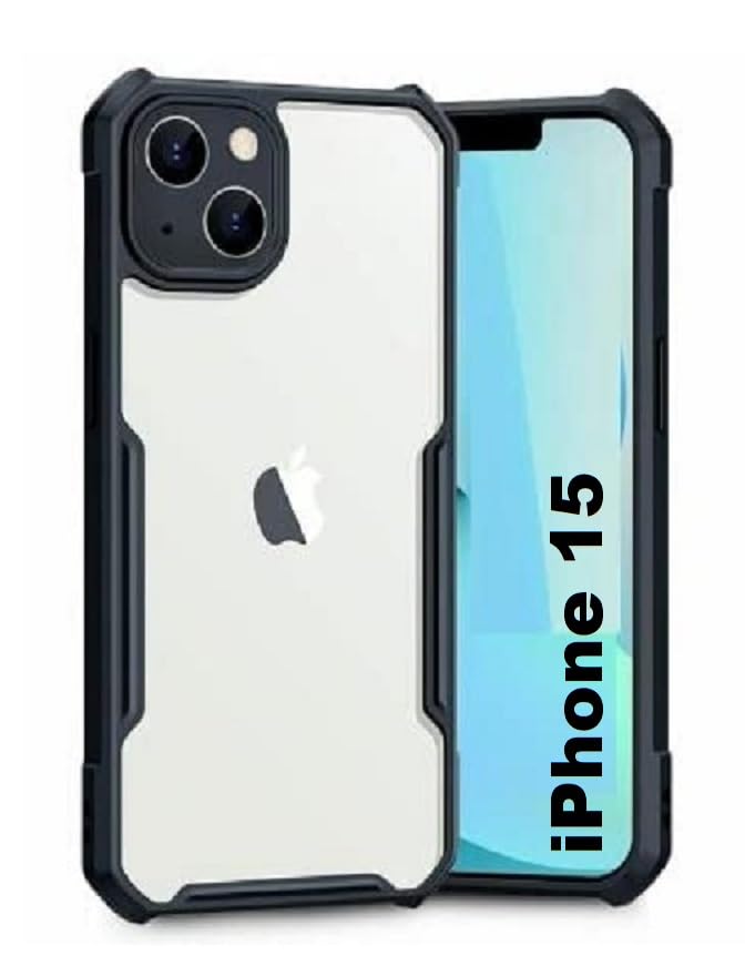 Black Border - Transparent Back iPaky Mobile Back Cover Case
