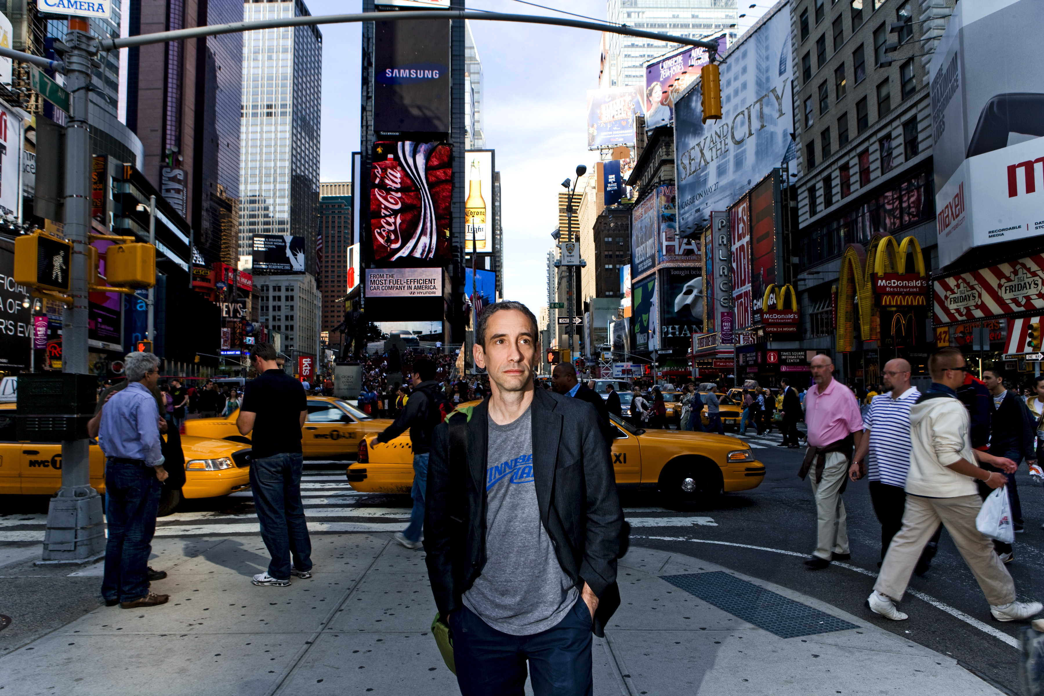 Douglas Rushkoff — Times Square