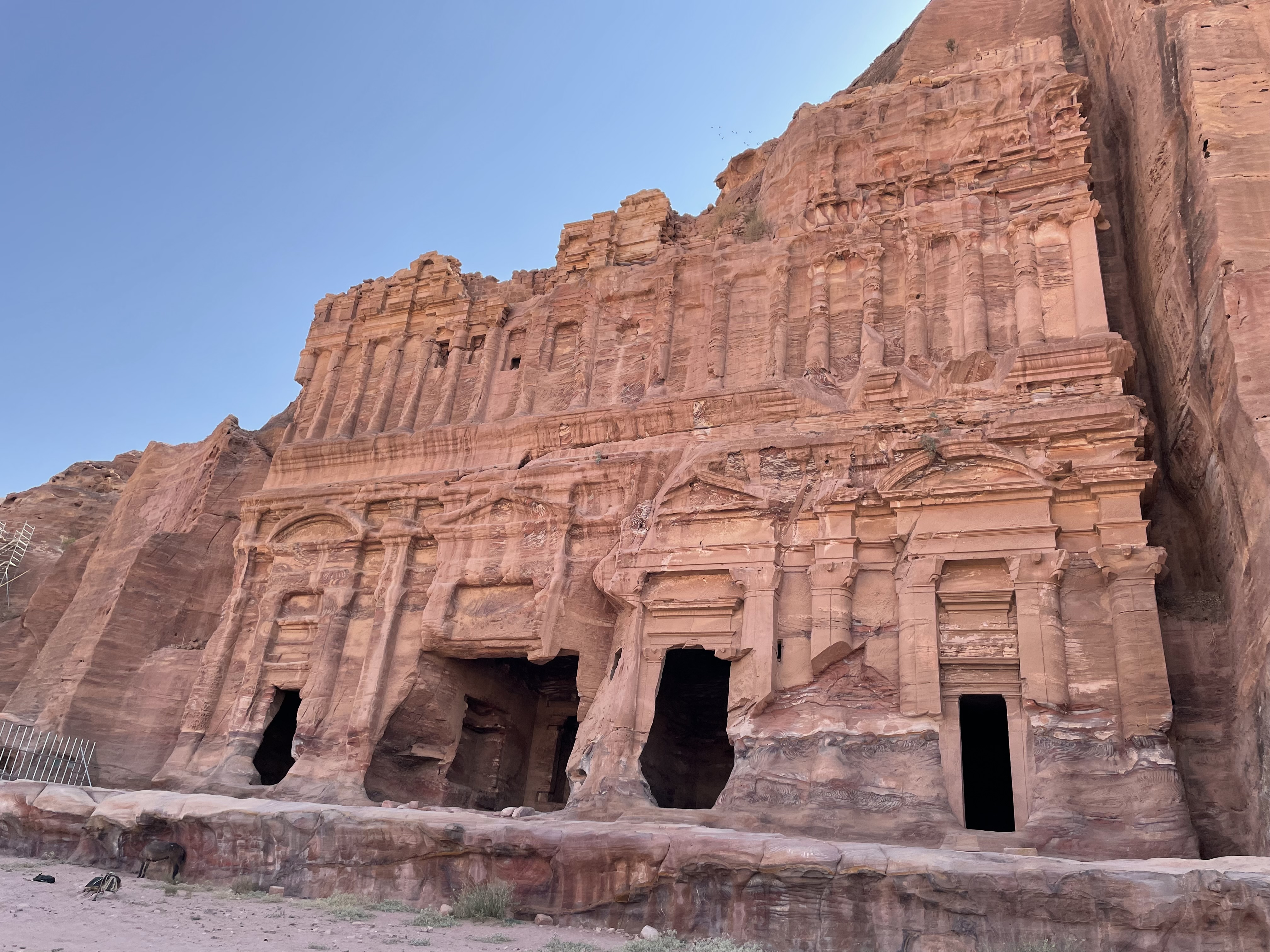 Felsenstadt Petra in Jordanien