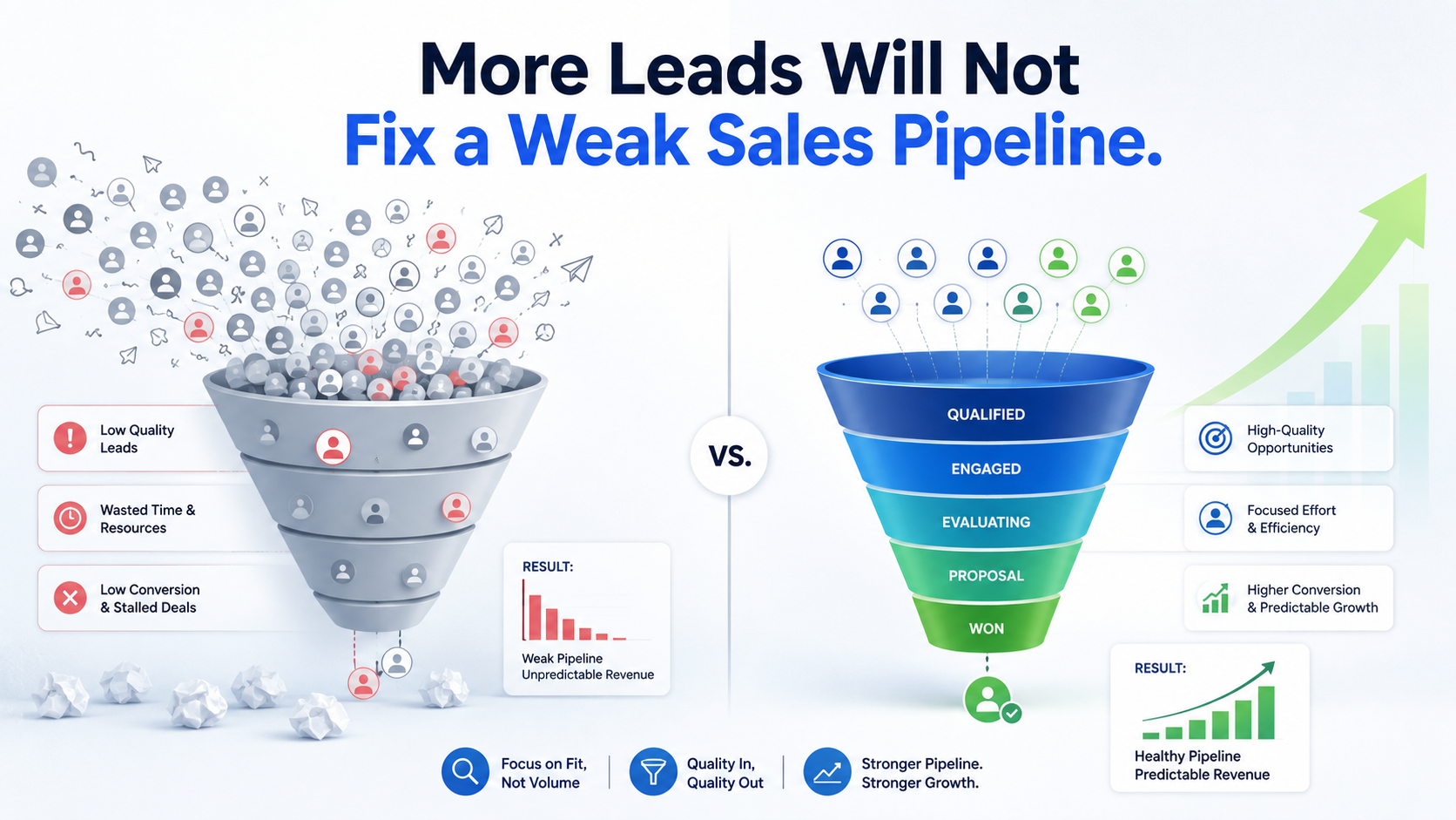 More Leads Will Not Fix a Weak Sales Pipeline