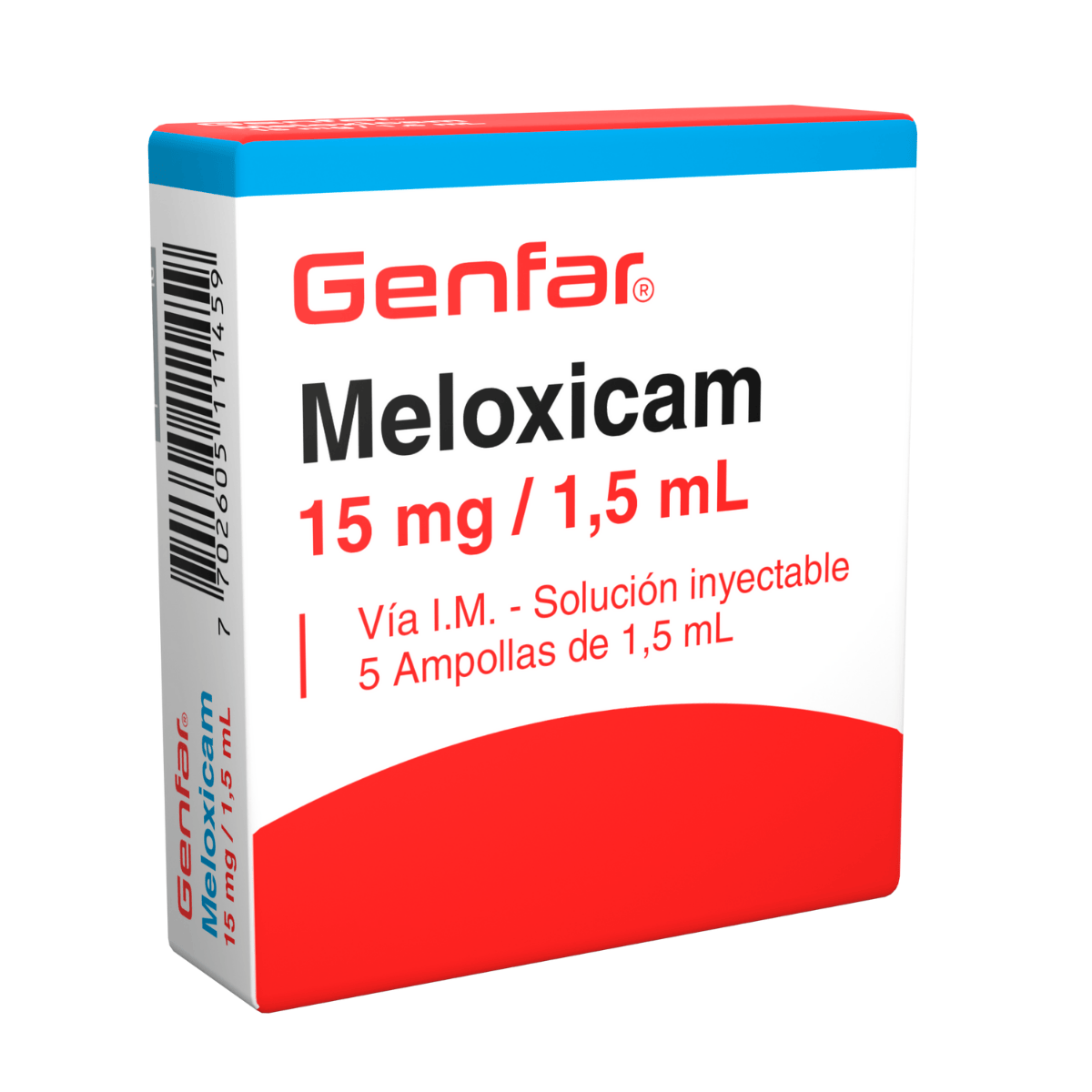 Meloxicam 15 Mg Gen-Far Amp Amp/1.5 ml