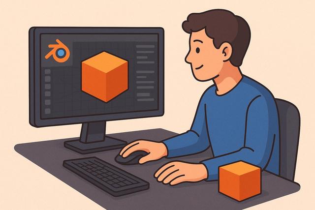 Modéliser un objet 3D avec Blender : guide débutant
