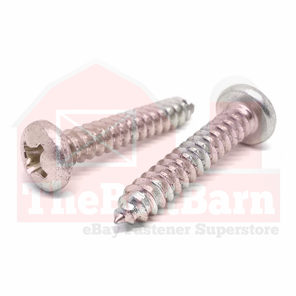 #14 316 Stainless Steel Phil Pan Type A Self Tapping Screws (Pick Length&Qty)