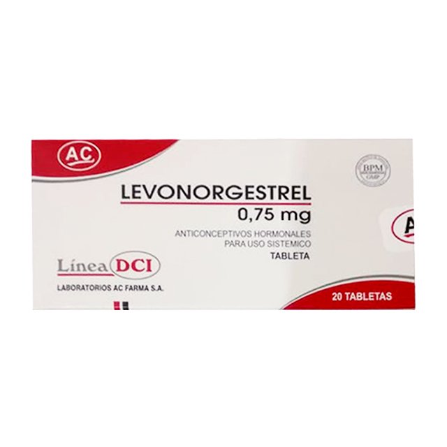 Levonorgestrel X2 0.75Mg C/U Cja/10Tab