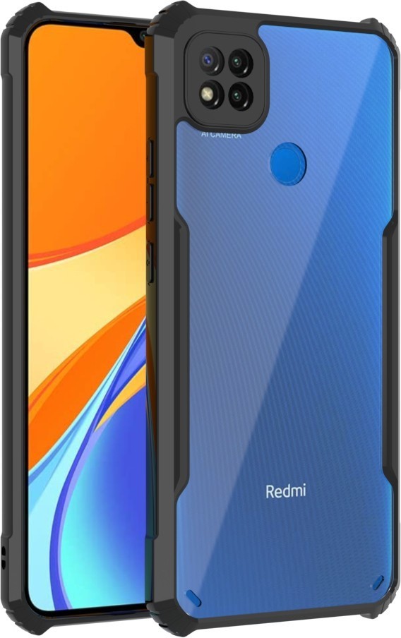 Black Border - Transparent Back iPaky Mobile Back Cover Case