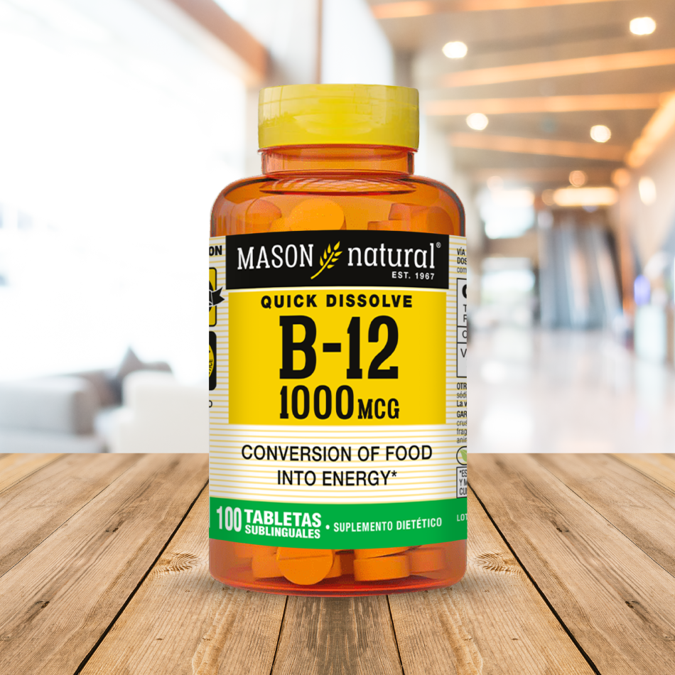 B-12 1000Mcg Fco X 100 Tabletas