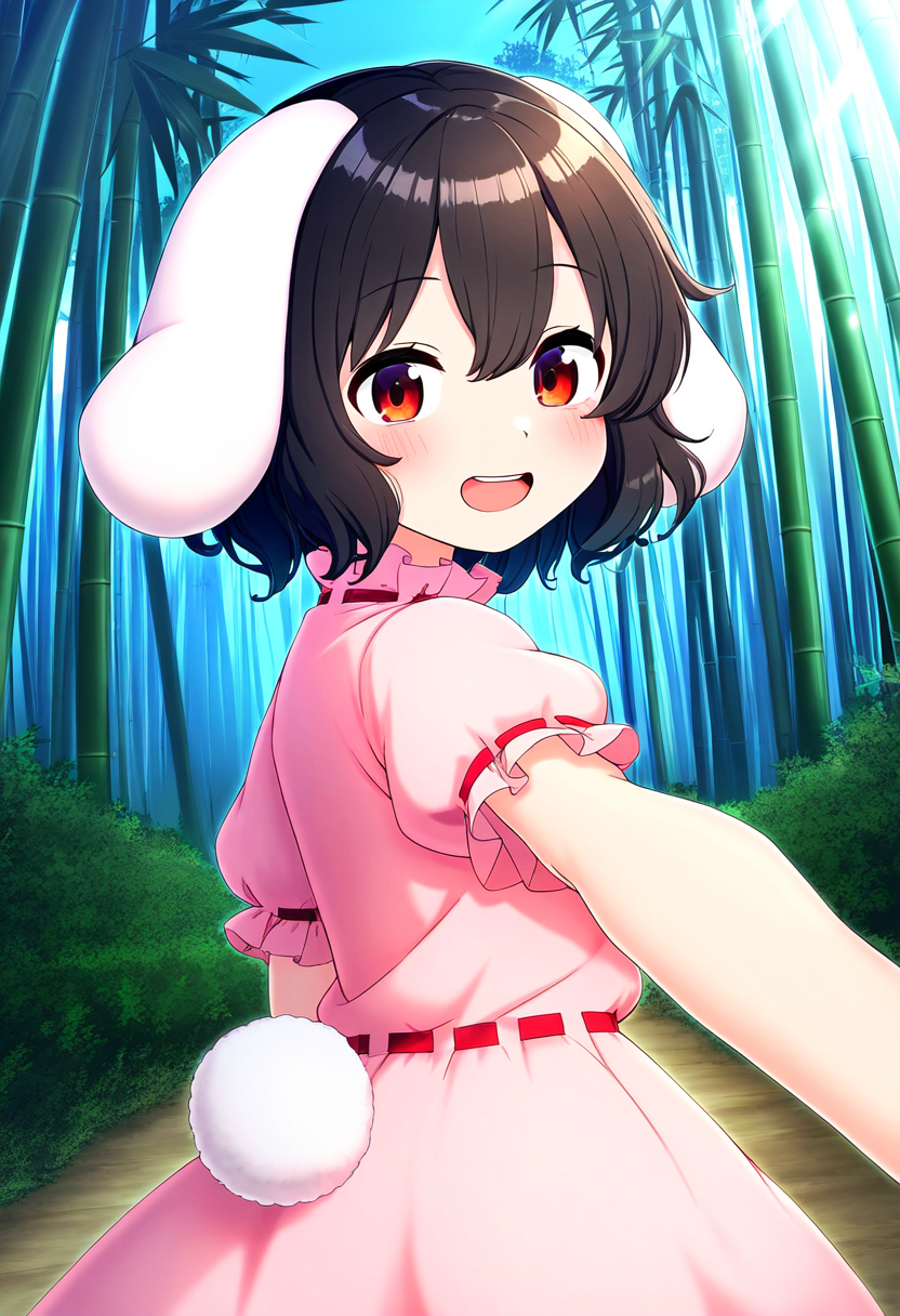 【リクエストより】てゐとイチャイチャえっち by aoka with ai art, Touhou, Touhou Project, tewi inaba