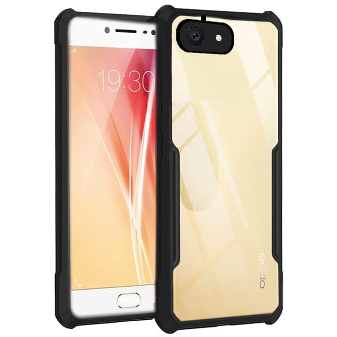 Black Border - Transparent Back iPaky Mobile Back Cover Case
