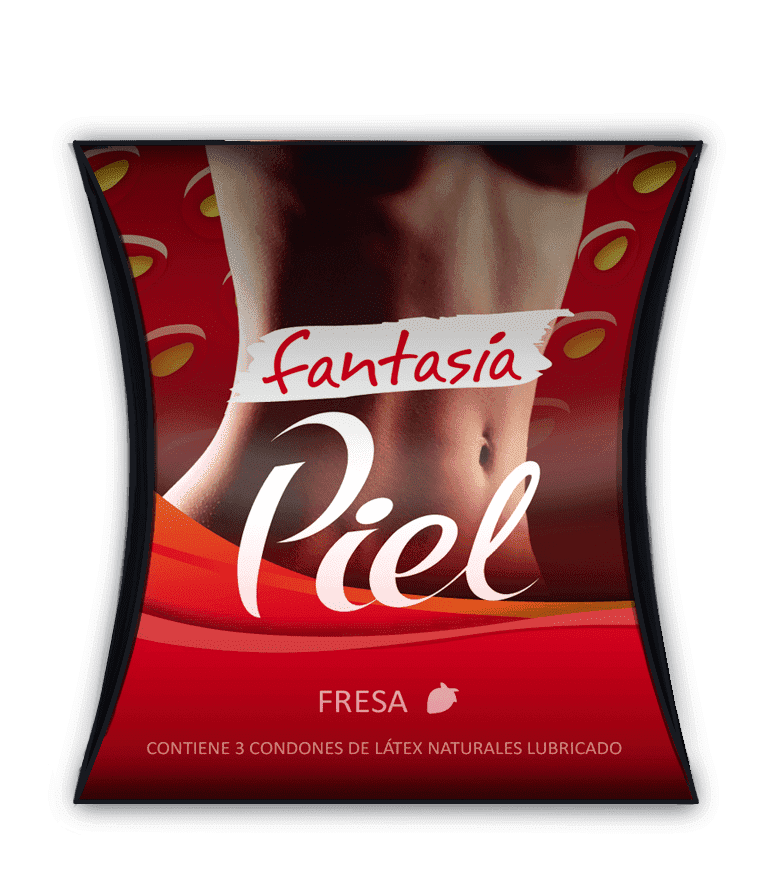 Piel Preserv Fantasia Fresa X 3 Disp/24 Cjas
