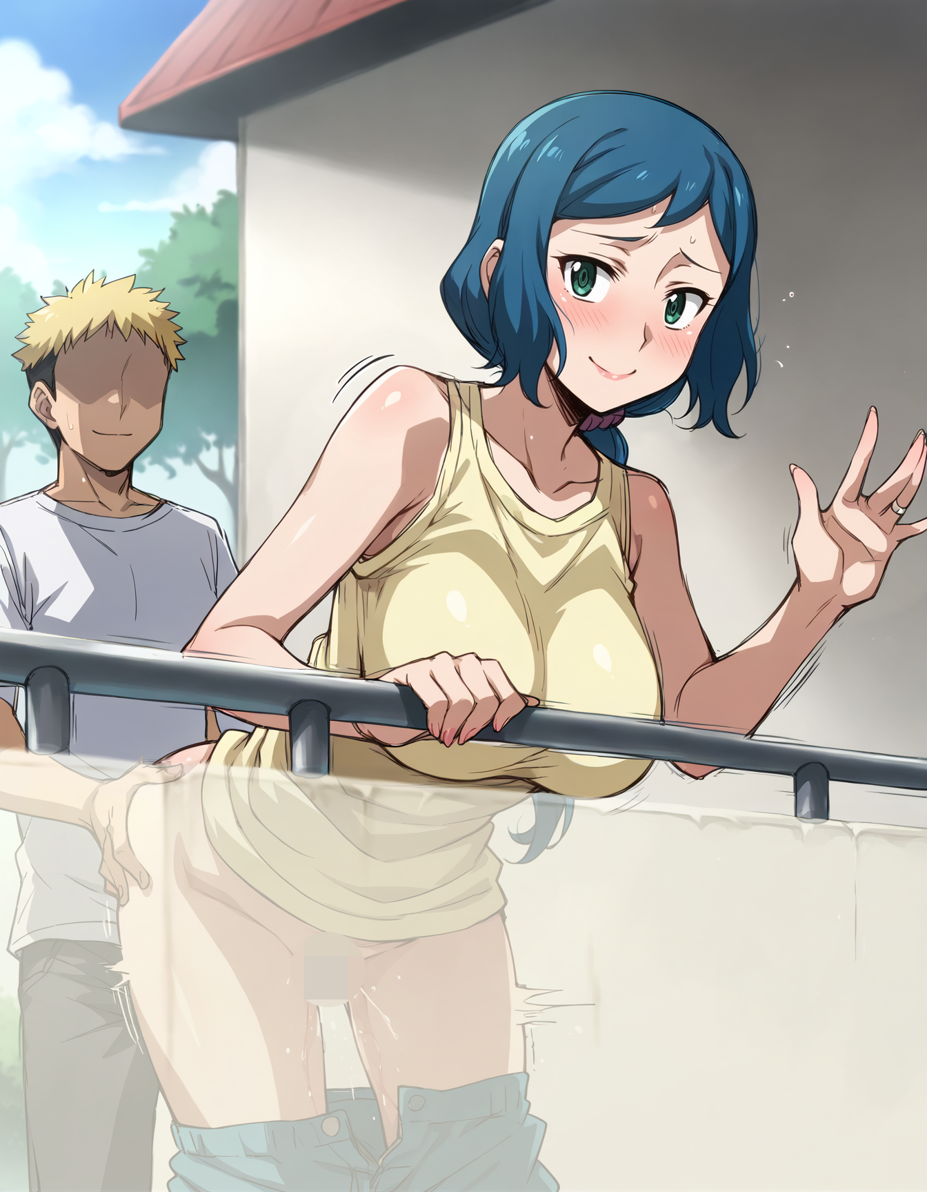 Artworks by ImpotentAI by ImpotentAI with wife, Rinko Iori