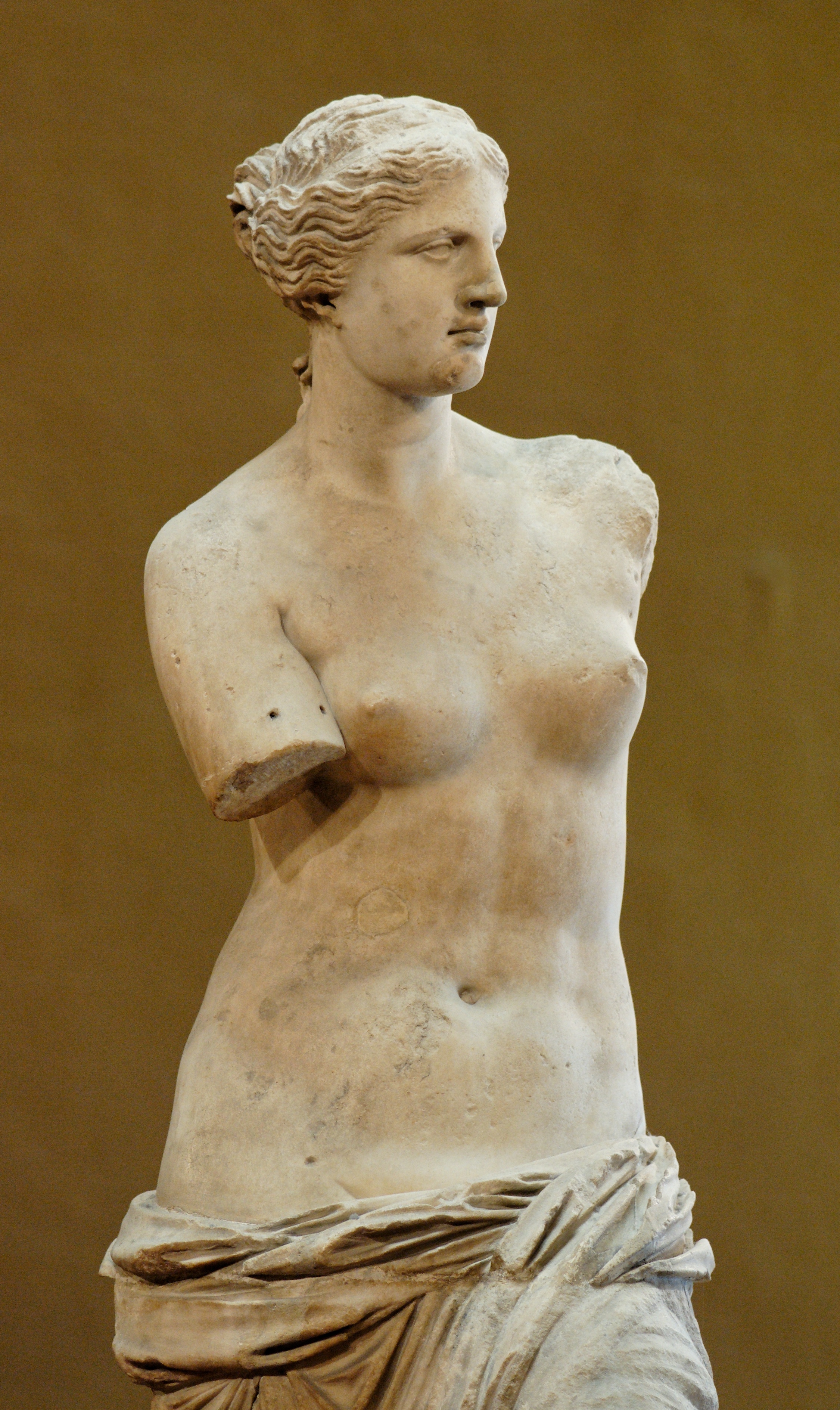 Venus de Milo, c. 130–100 BC. Marble. Musée du Louvre, Paris.