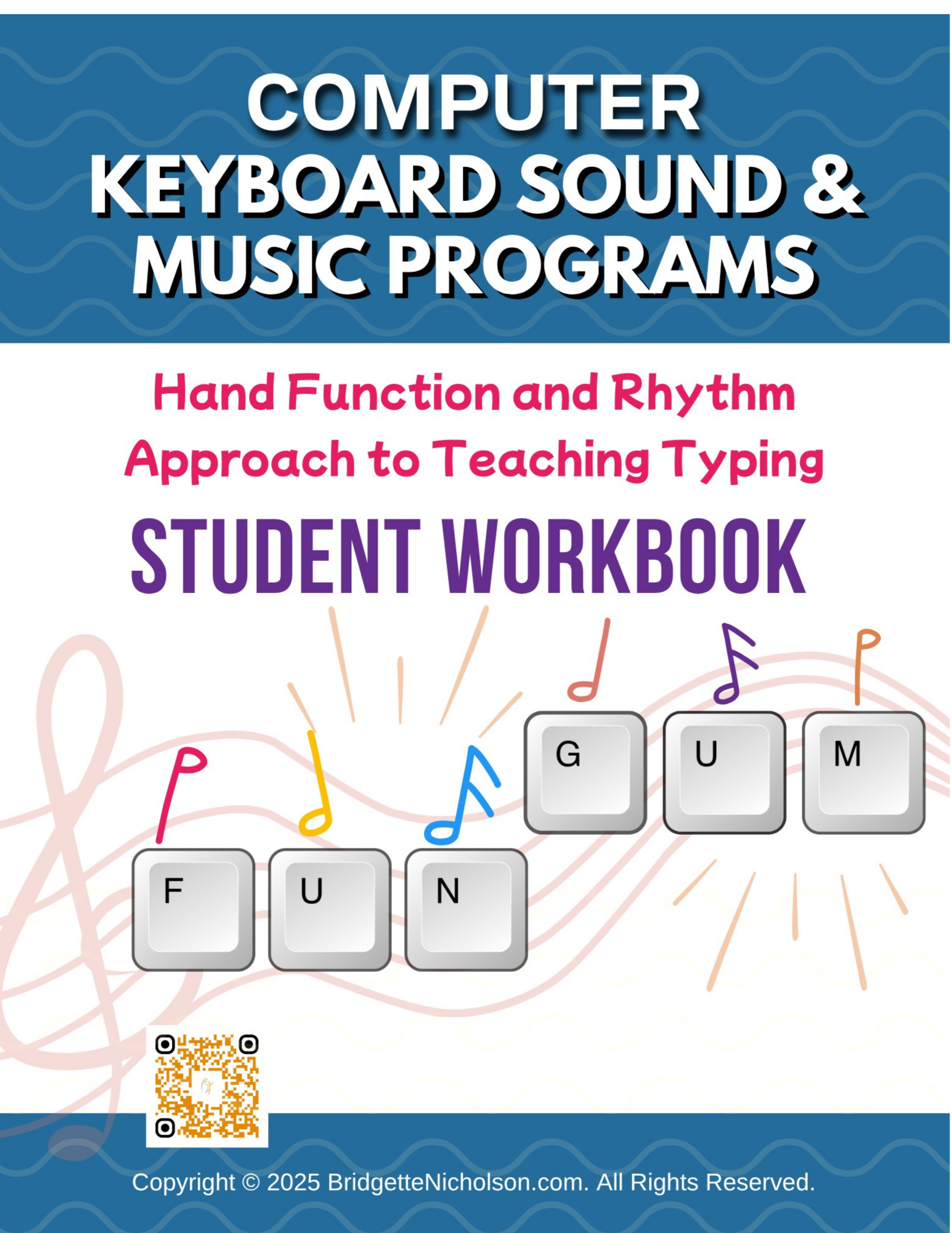 Computer Keyboard workbook page 1
