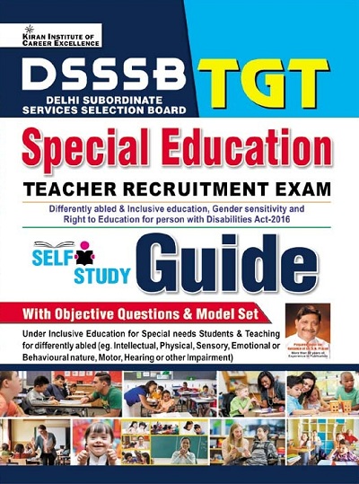 DSSSB TGT Special Education Teacher Self Study Guide With Objective Questions and Model Practice Sets (English Medium) (4460)