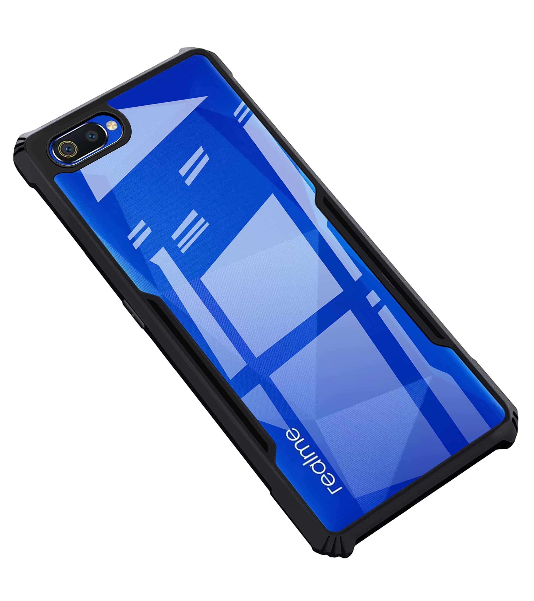 Black Border - Transparent Back iPaky Mobile Back Cover Case