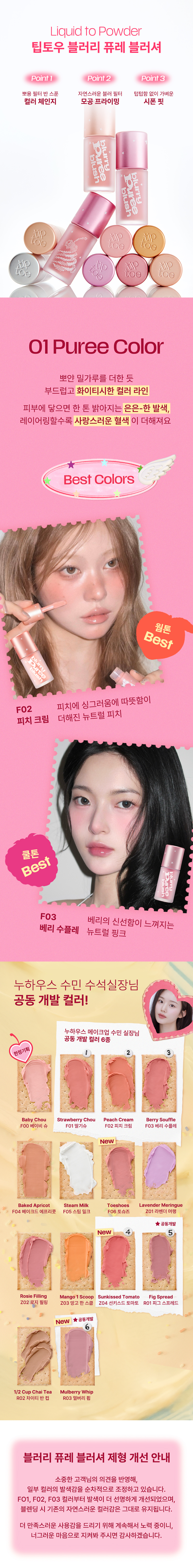 블러리 퓨레 블러셔 2