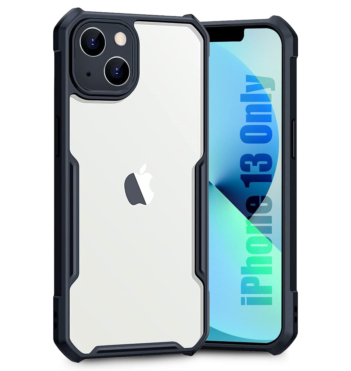 Black Border - Transparent Back iPaky Mobile Back Cover Case