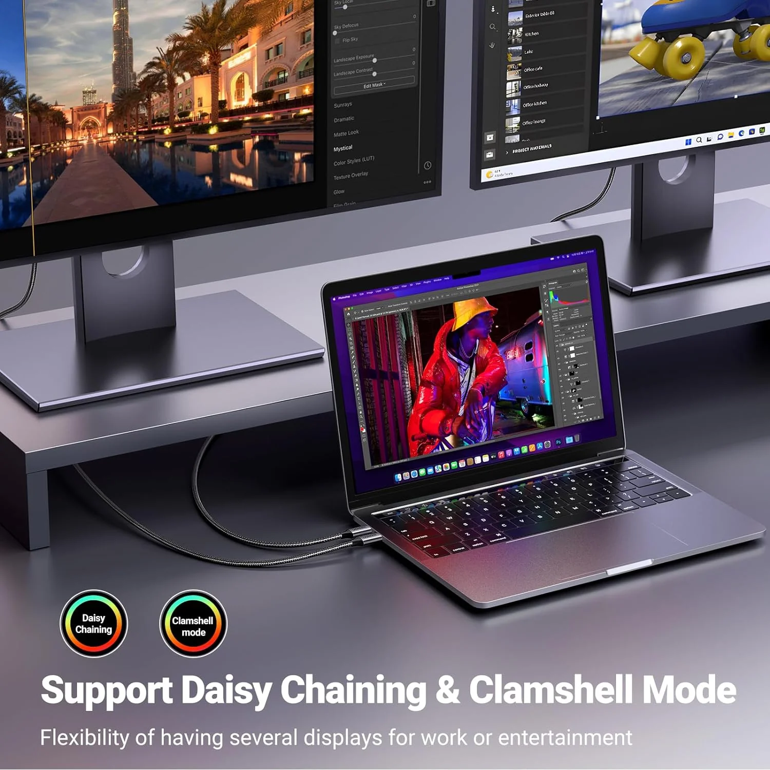USB-C to DisplayPort 1.4 Cable