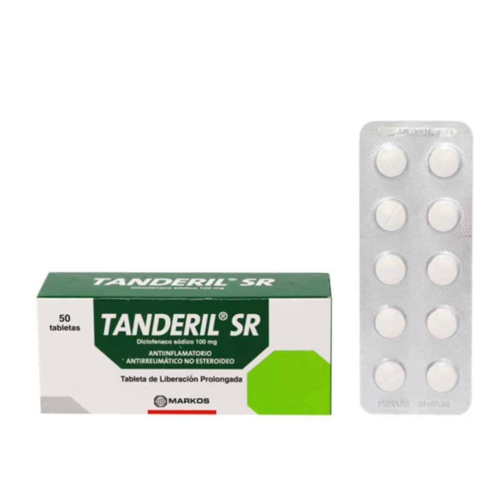Tanderil Sr 100 Mg Cja/50 Tab