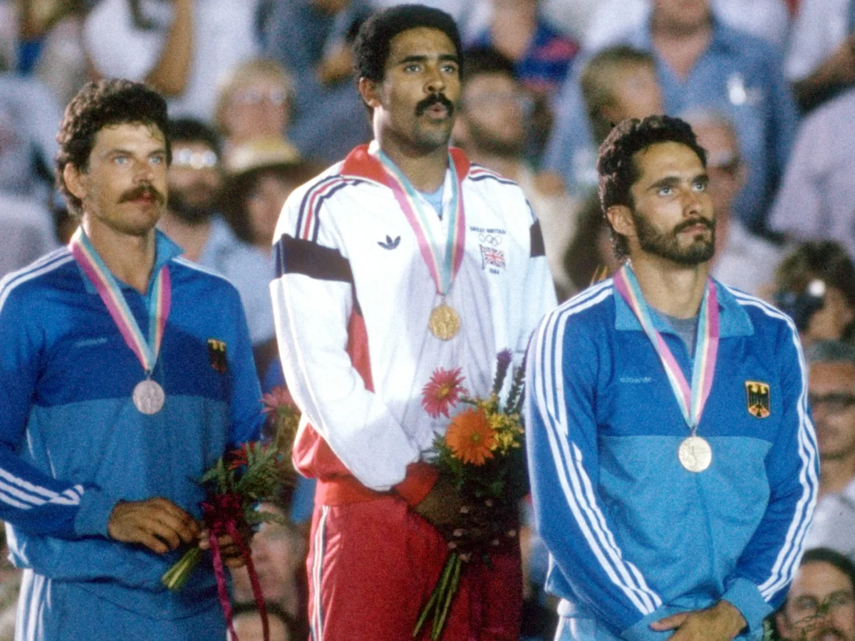 What are the first and last events in a decathlon?