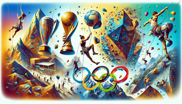 Les Compétitions d'Escalade les Plus Prestigieuses - Championnats, Coupe du Monde et Jeux Olympiques