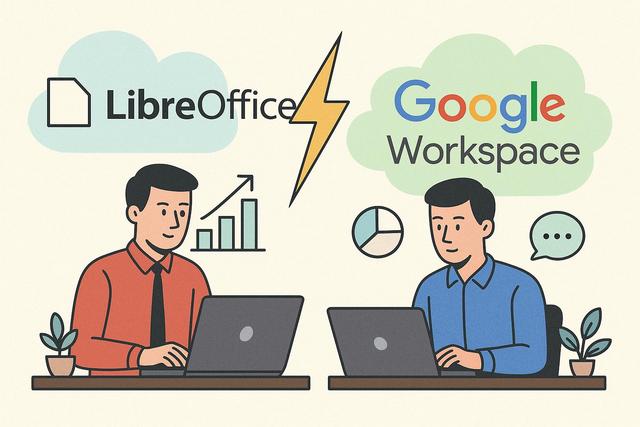 LibreOffice vs Google Workspace : Comparativo para empresas
