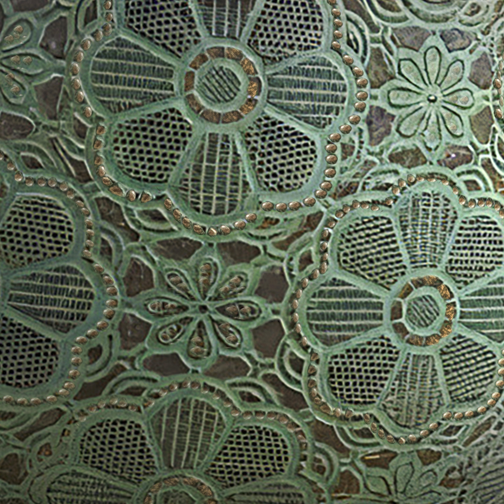 Green with Bronze