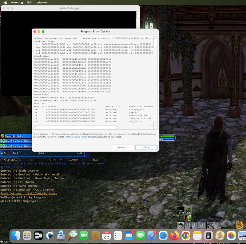 Free open-source WINE won't open LotRO Installer | The Lord of the ...