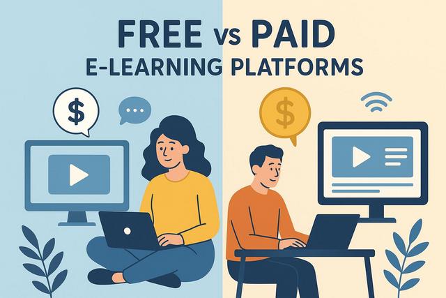 Free vs Paid E-Learning Platforms: A Comprehensive Guide
