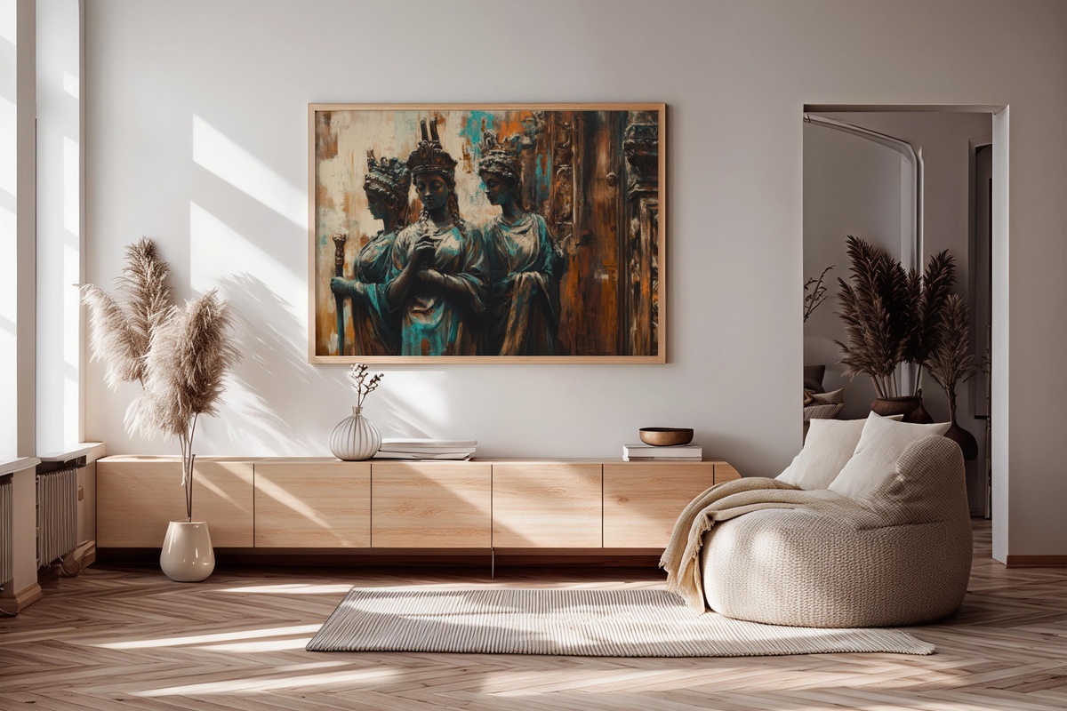 Bronze Bohemian Elegance Boho Printable Wall Art