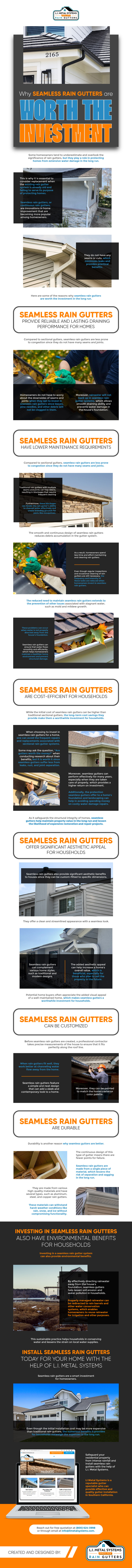 Why Seamless Rain Gutters Are Worth the Investment