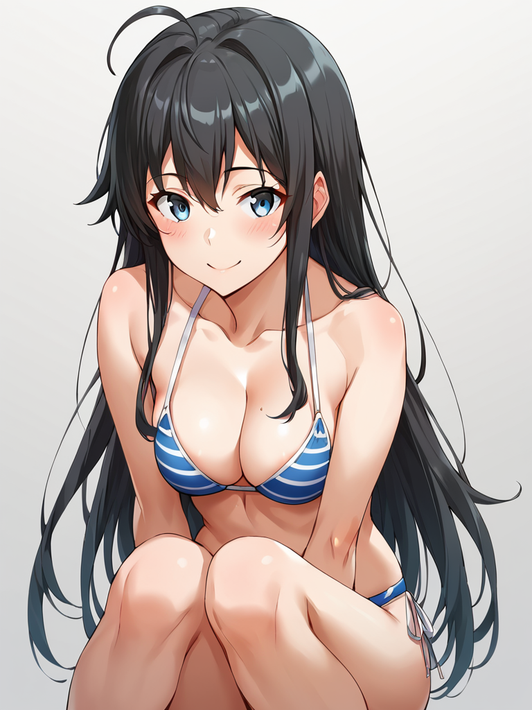 雪ノ下雪乃03 by Big-Oppai with ai art, Yukino Yukinoshita, My Youth Romantic Comedy Is Wrong, As I Expected, breasts