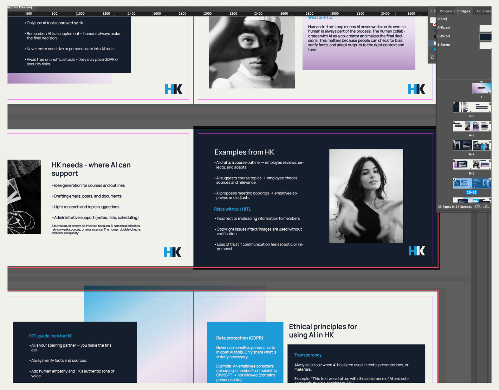 AI Playbook user scenarios showing daily workflow applications