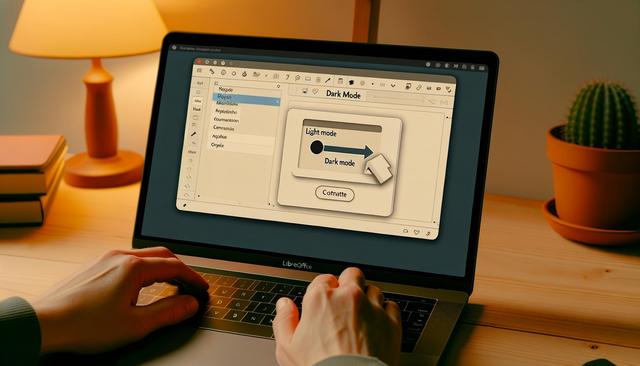 Activar el Modo Oscuro en LibreOffice para Reducir la Fatiga