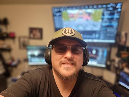 Gregory Montoya working on a game design