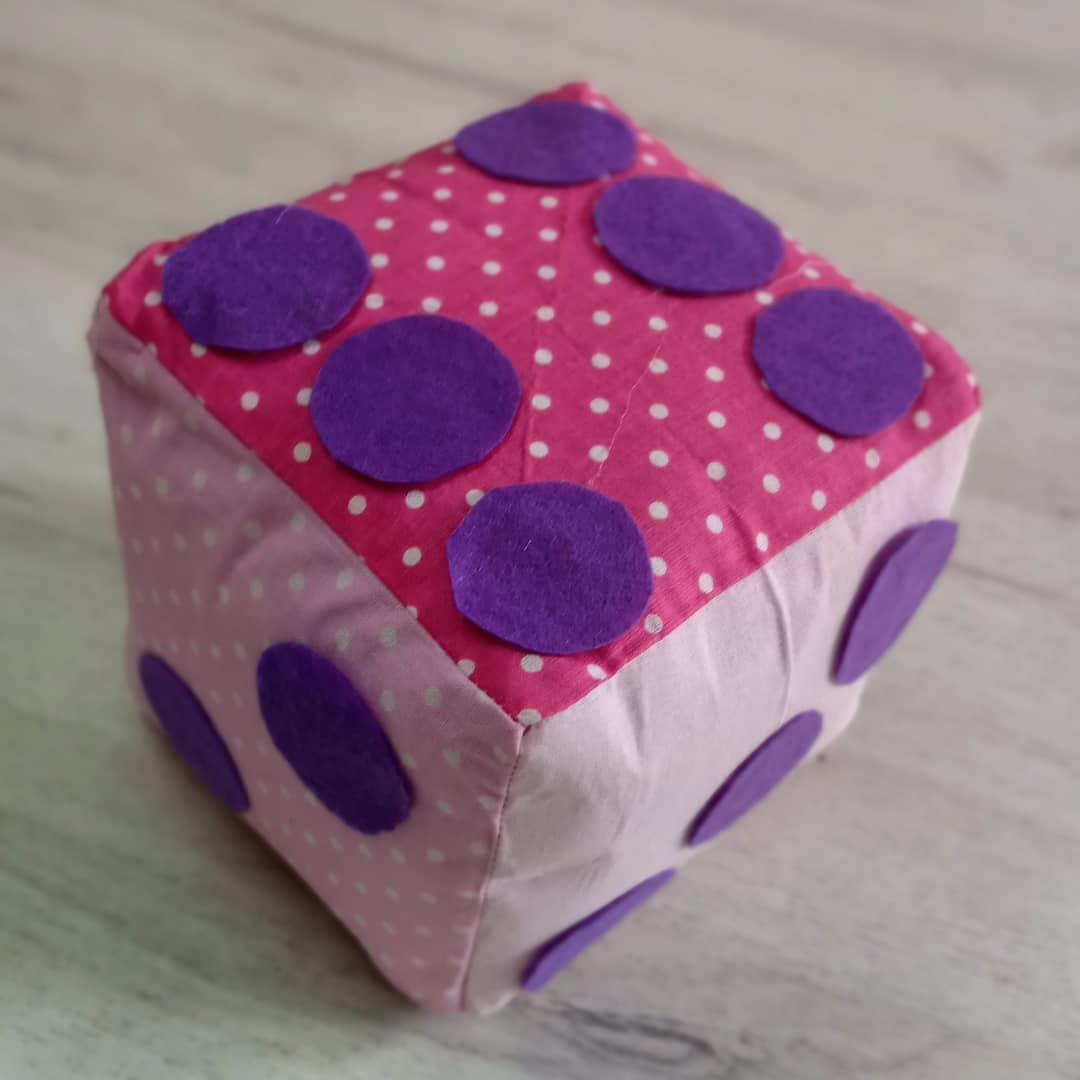 Plush dice