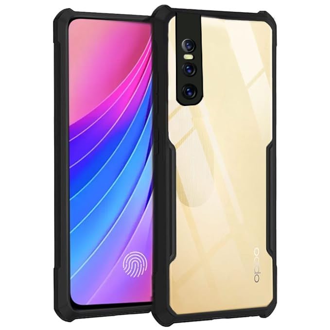 Black Border - Transparent Back iPaky Mobile Back Cover Case