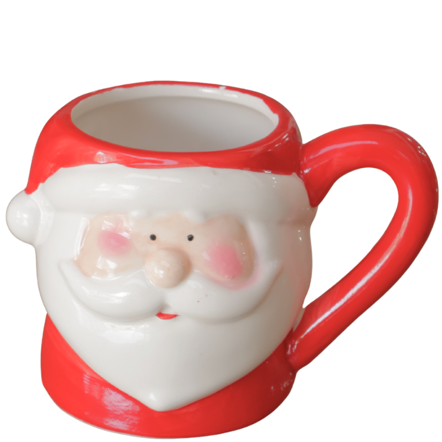 Taza Papa Noel cerámica. 450ml