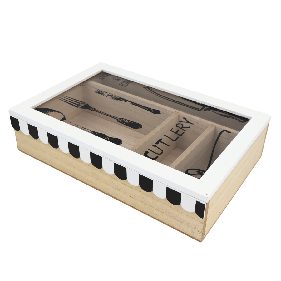 Caja organizadora 20x30cm, madera