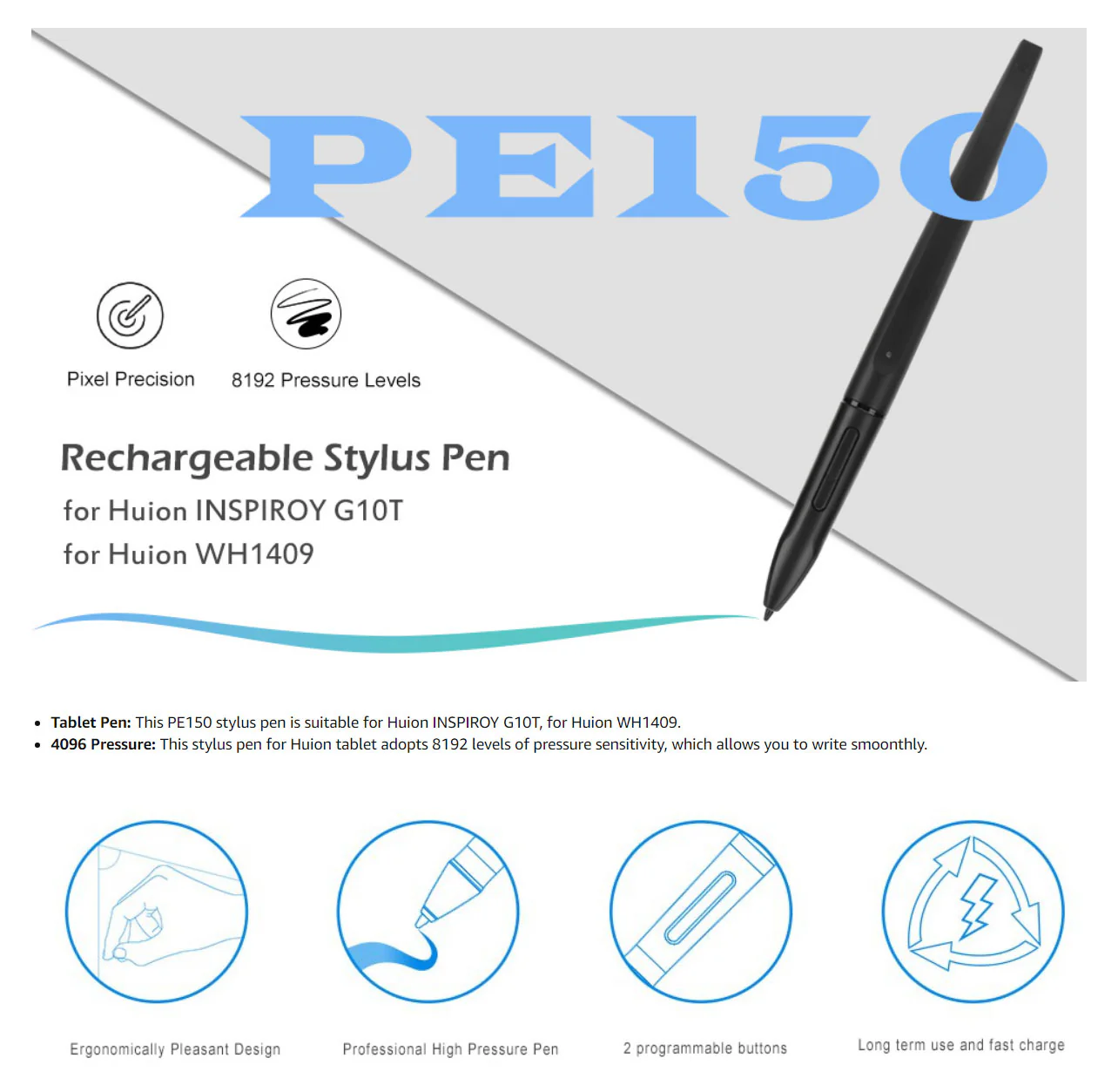 Huion stylus for digital art