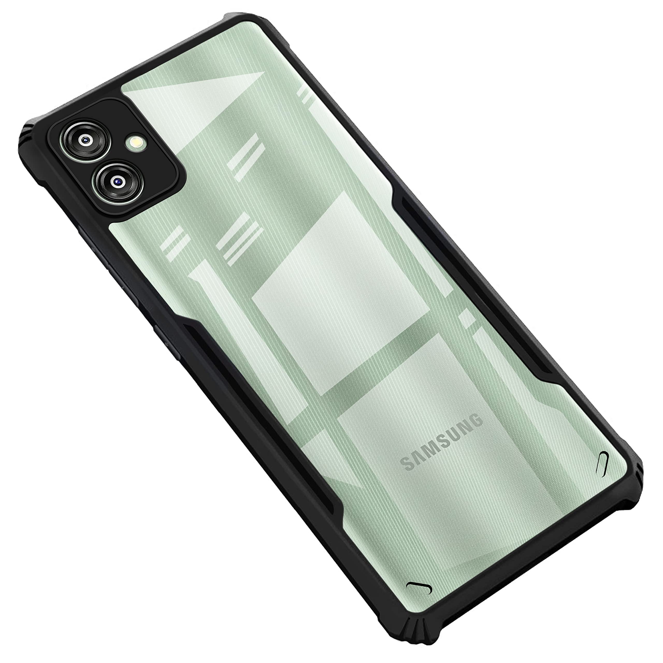 Black Border - Transparent Back iPaky Mobile Back Cover Case