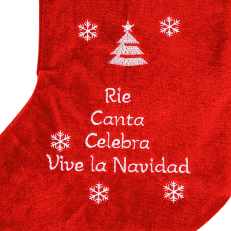 Colgante navideño 50cm, tela