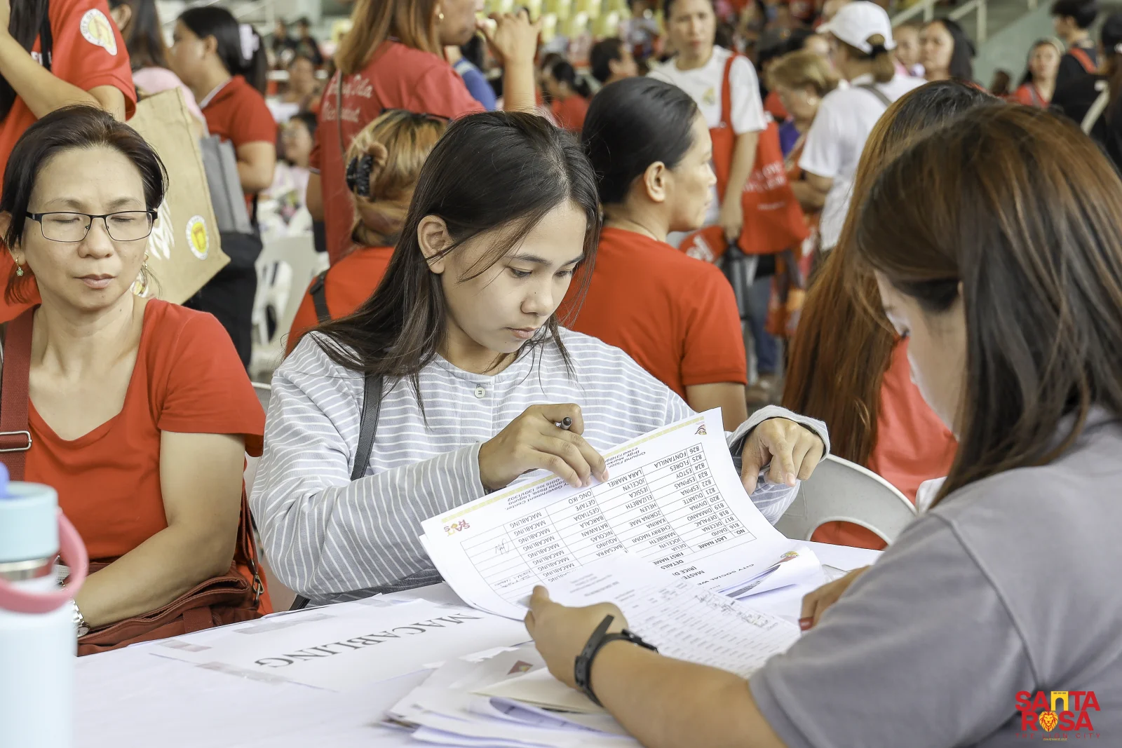 Solo Parents sa Santa Rosa, nakatanggap ng bigas sa ilalim ng Rice Distribution Project