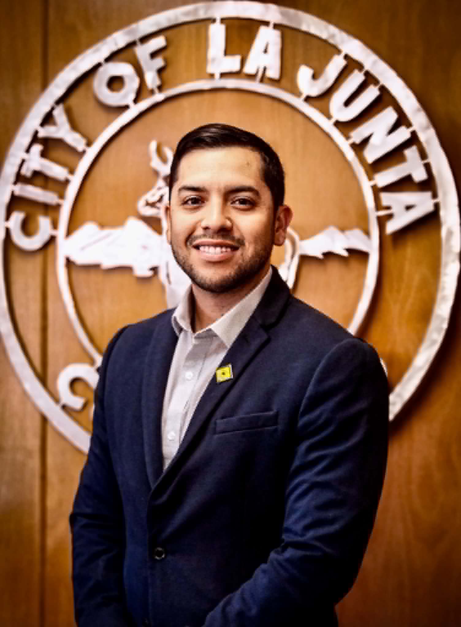 Mayor Joe Ayala smiling at a community event