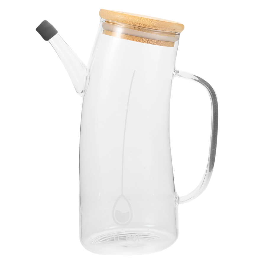 Jarra aceitero borosilicato, 1 litro