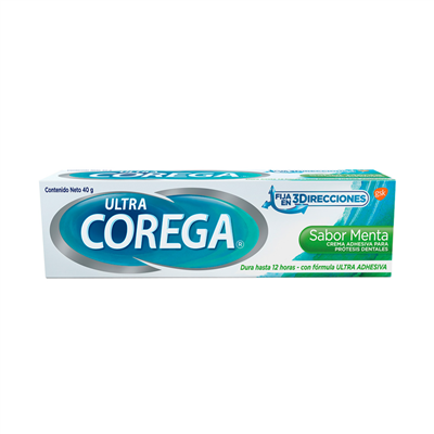 Ultra Corega Menta Tbo/40 Gr