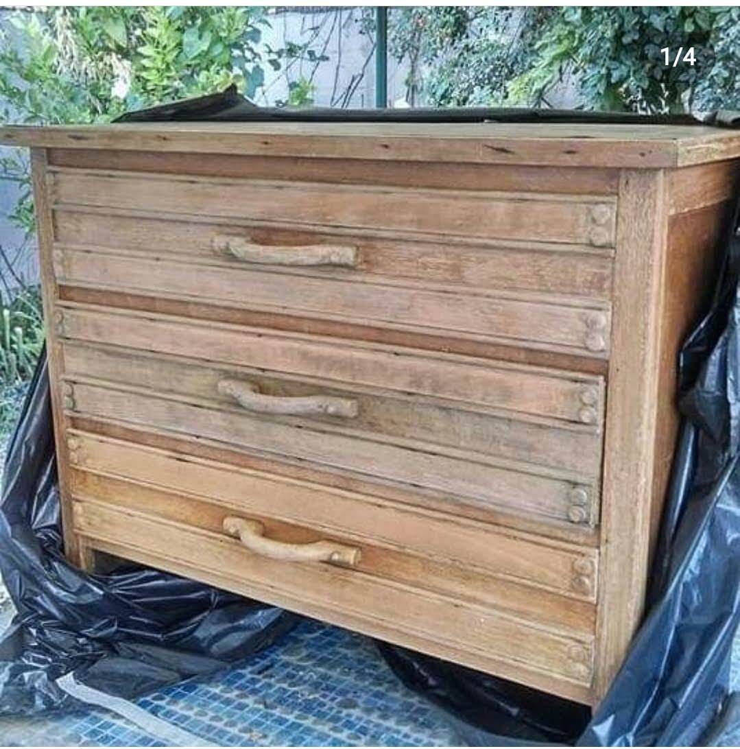 MUEBLE BAJO LAVABO AMAPOLAS 🌼