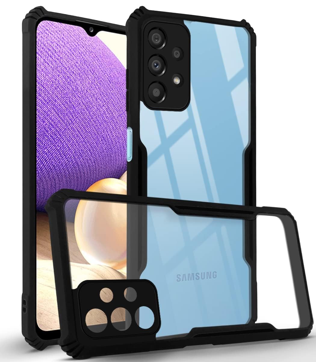 Black Border - Transparent Back iPaky Mobile Back Cover Case